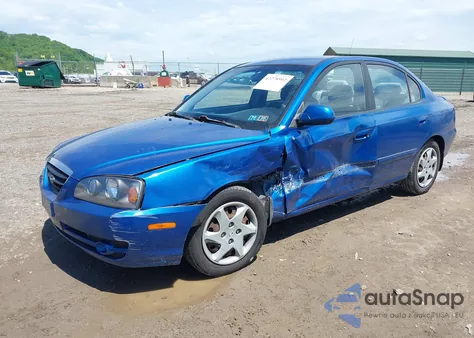 2006 Hyundai Elantra Gls/Limited из США, поврежденный, VIN KMHDN46DX6U202684